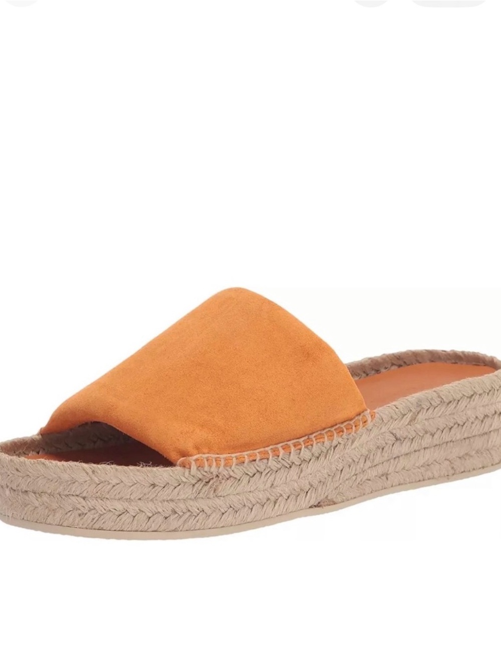 Vince Jesse Slide Espadrille Sandal-Burnt Orange 8.5